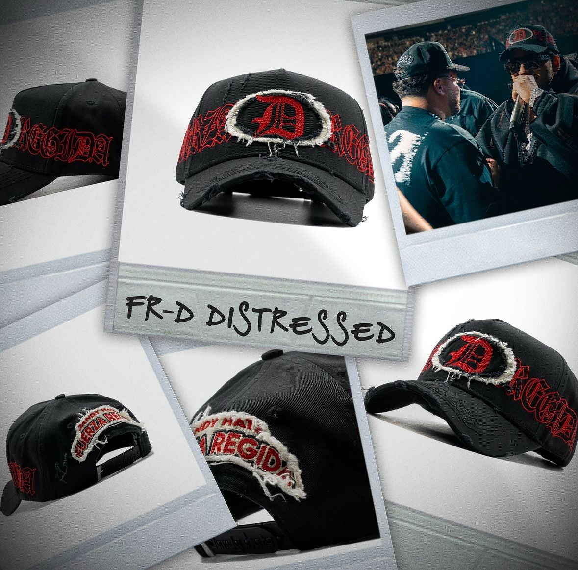 Dandy Hats “FR-D DISTRESSED
