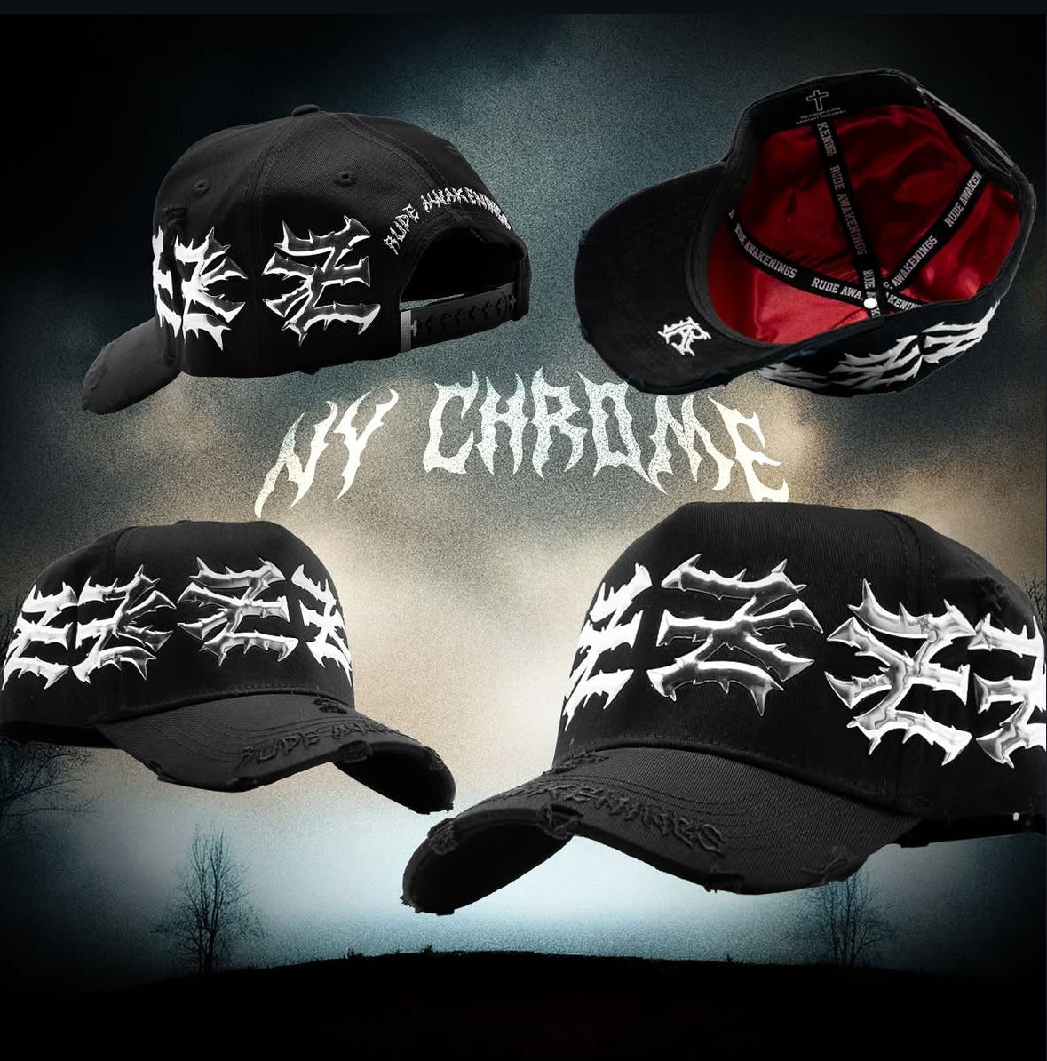 Rudeawakenings NY Chrome