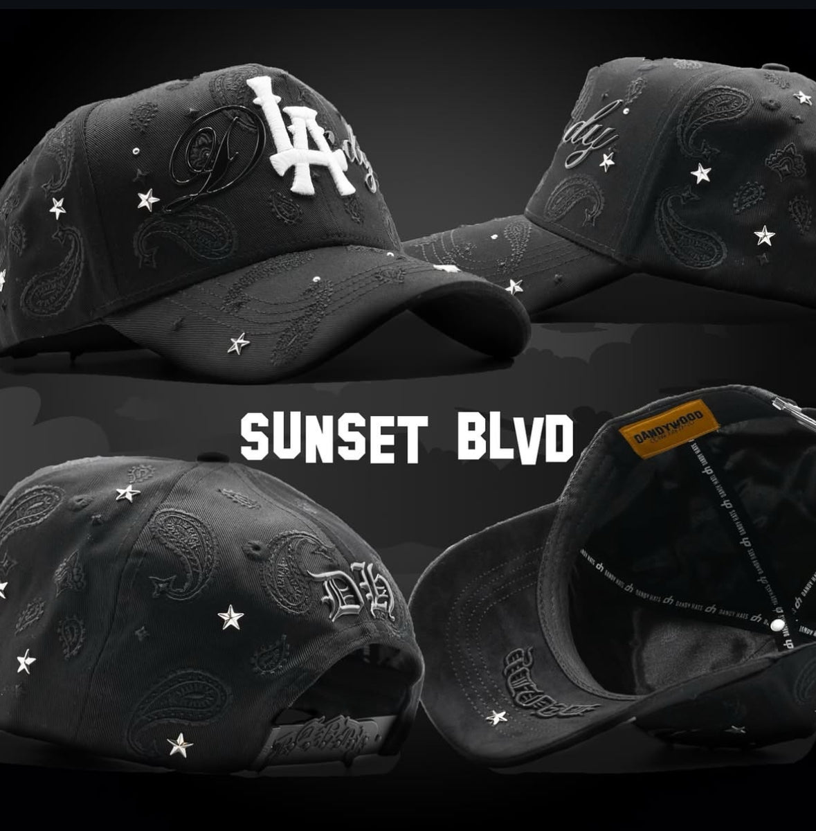 DANDY HATS EXCLUSIVE EDITION SUNSET BLVD