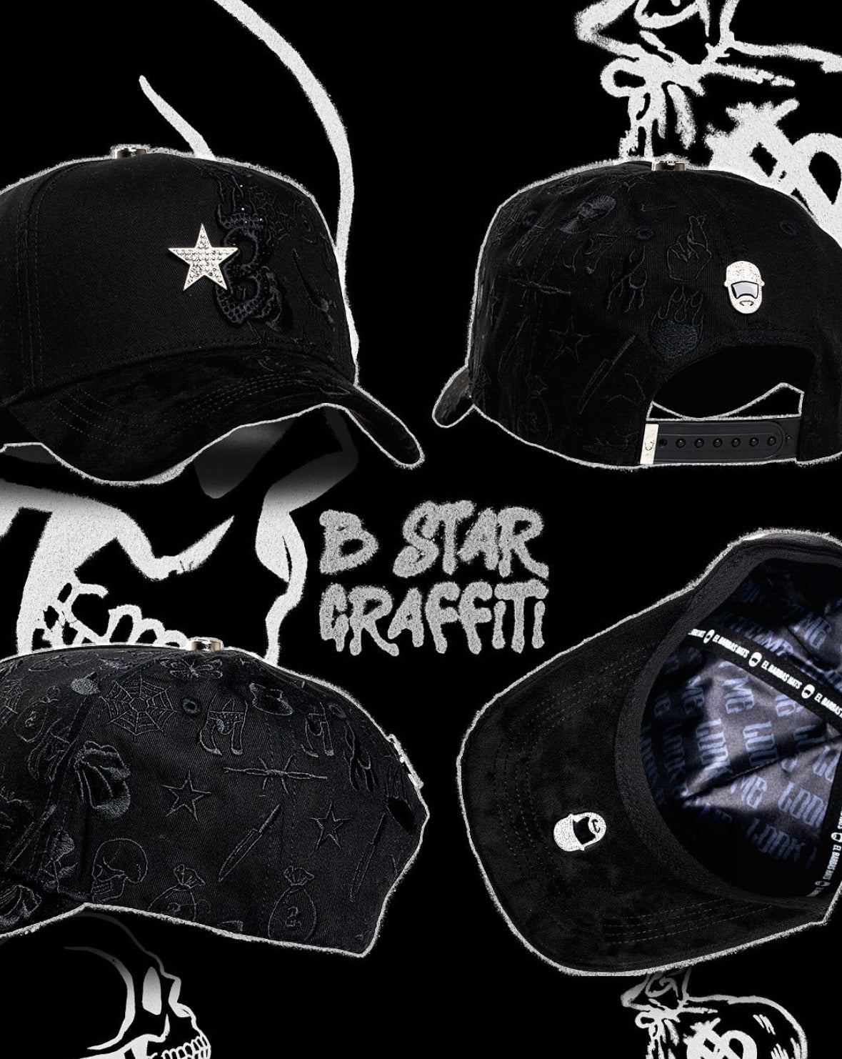 Barbas Hats B STAR GRAFFITI (Preventa)