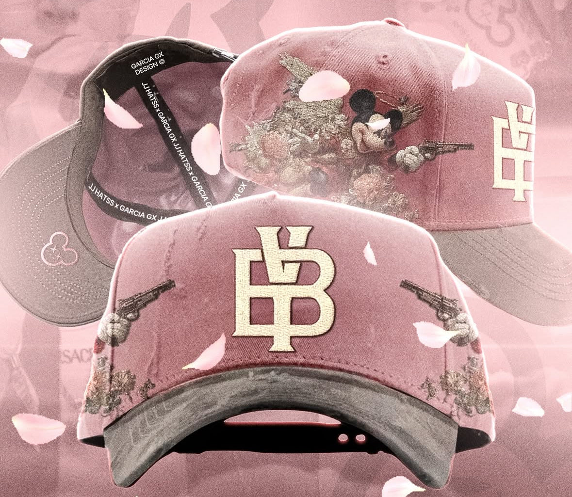 Ysrael Barajas X JJ Hats Pink (Full set)